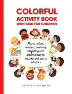 Colorful activity book